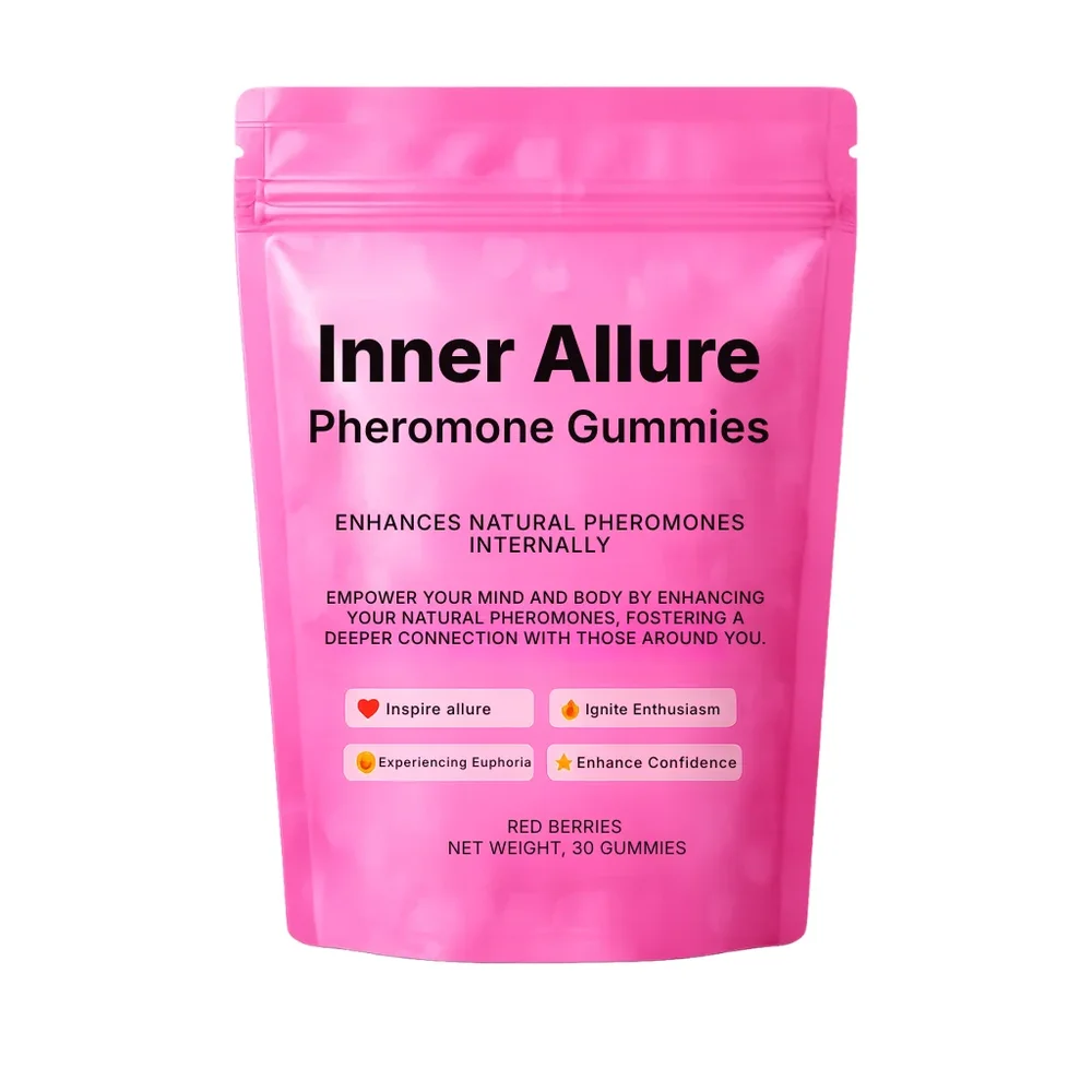 Inner Allure® Feromongummibonbons för kvinnor | Dagligt stöd för självförtroende, attraktionskraft och kvinnlig utstrålning - Bild 2