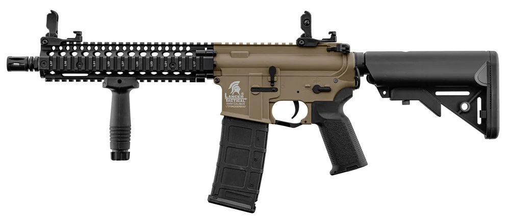 LT-18 GEN2 MK18 AEG-replika, Limited Edition – Tan og sort - Bild 1