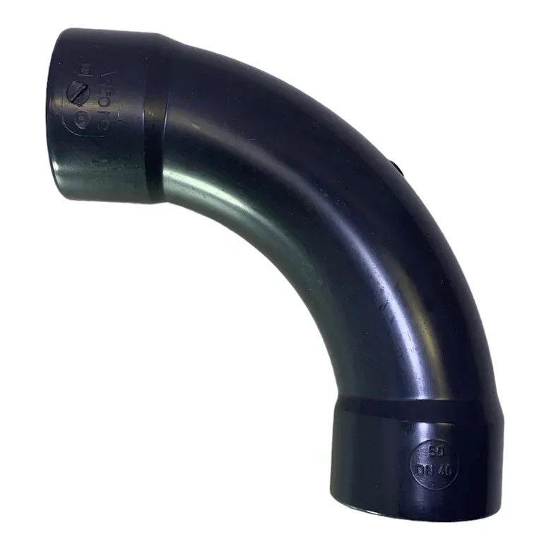 PVC Vinkel 90gr 50mm lång PVC Vinkel 90gr 50mm lång