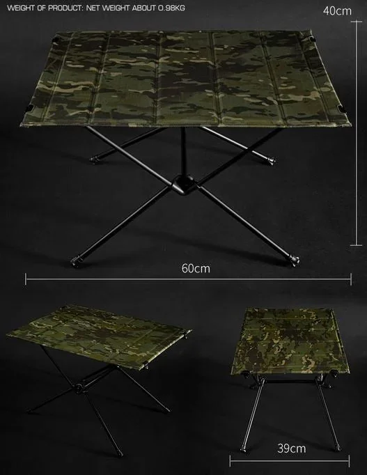 WoSporT WST foldbart feltbord 60 x 39 x 40 cm – Multicam - Bild 2