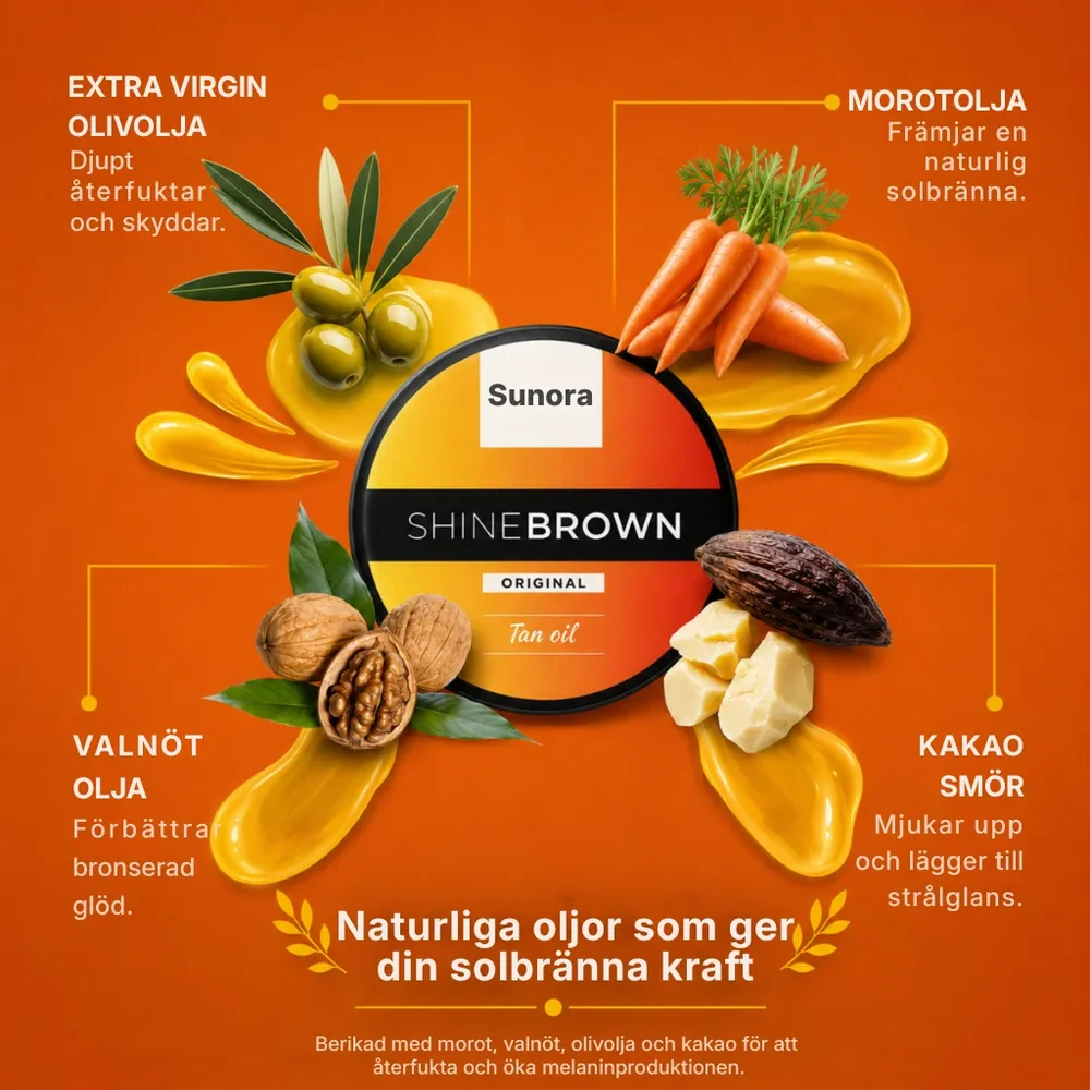 Sunora® Tanning Oil | Fast, Natural-Looking Golden Glow - Bild 2