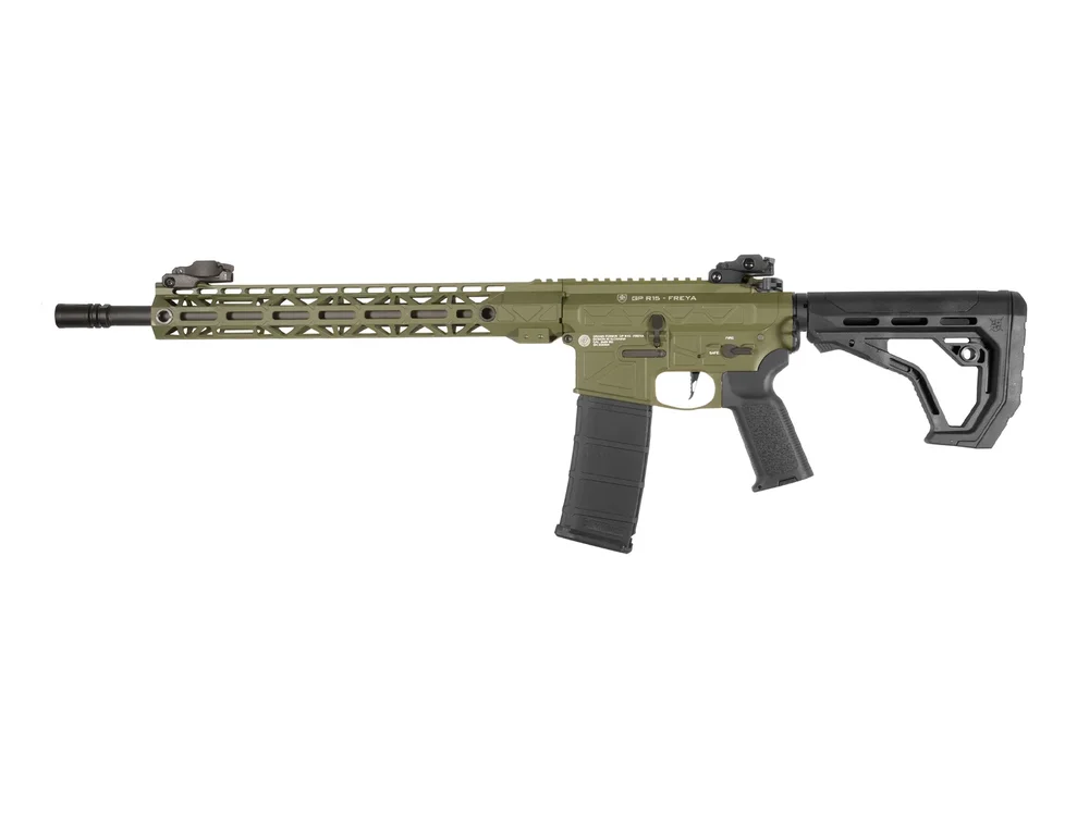 Delta Armory FREYA R15 M-LOK 14″, Olive Delta Armory FREYA R15 M-LOK 14″, Olive
