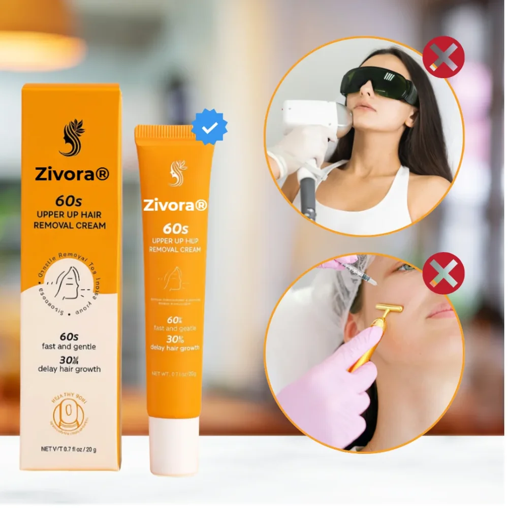 Zivora® | Ta bort 97 % av ansiktshåret på bara 4 dagar – ingen rakning, vaxning eller irritation längre! - Bild 3