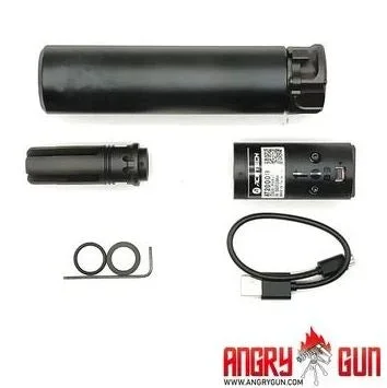 Angry Gun QD SOCOM556 lyddæmper med AT2000R tracer, 14 mm CCW - Bild 2