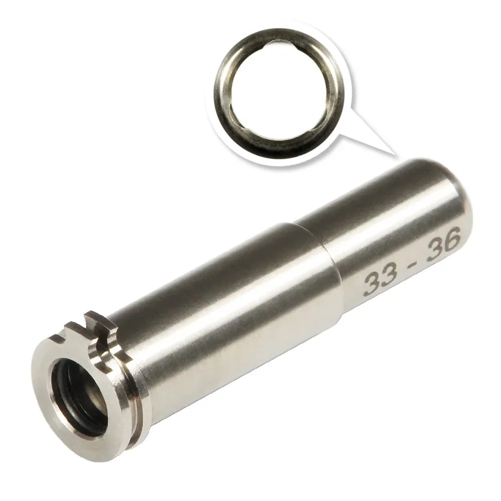 JUSTERBAR TITANINUM CNC NOZZLE 33-36MM - Bild 1