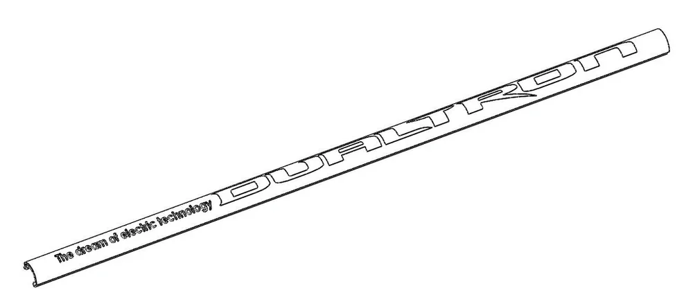 Light Cover Body side (Cubierta LED de tplataforma) for PCB Dualtron Mini (unit) - Bild 1