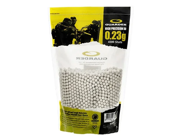 Højpræcisions BB-kugler 0,23 g – 4300 stk. i pose Højpræcisions BB-kugler 0,23 g – 4300 stk. i pose