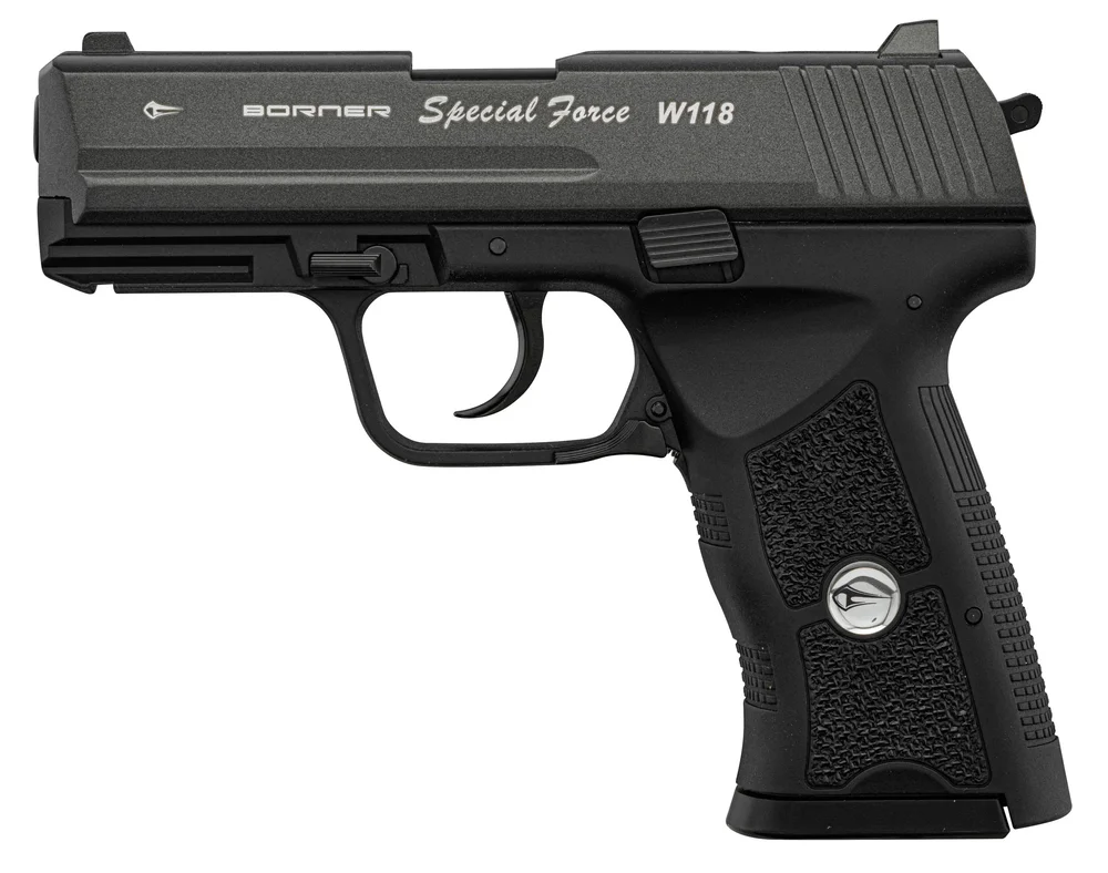 Borner W118 Blowback CO2-pistol kal. .177 stål-BB - Bild 3