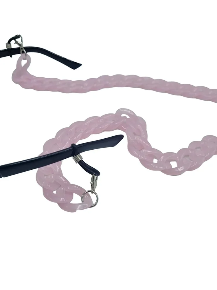 Exklusivt Senilsnöre /glasögonsnore Glasögon Kedja Pink - Bild 2