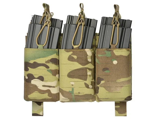 Buckle Up laser-cut panel til 6 AR15/AK-magasiner – Multicam Buckle Up laser-cut panel til 6 AR15/AK-magasiner – Multicam