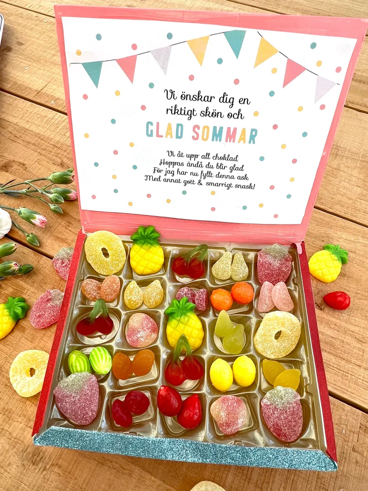 Print till insida Aladdinask: Glad sommar