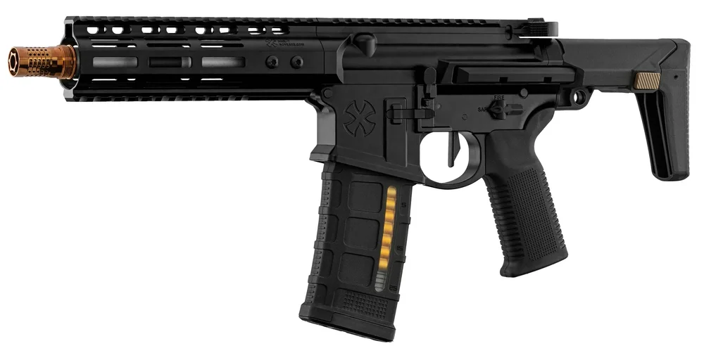 GBBR MWS Ghetto Blaster Noveske 7″ Sort GBBR MWS Ghetto Blaster Noveske 7″ Sort