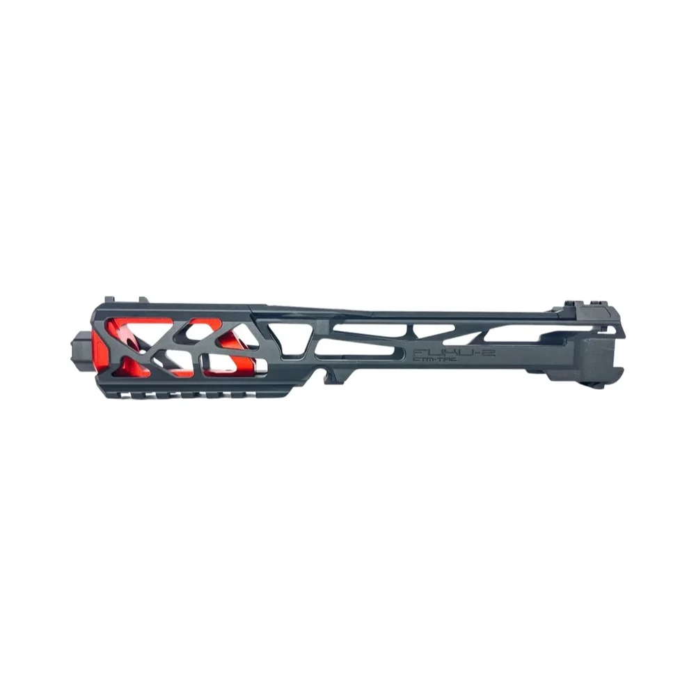 CNC Upper til AAP01 CTM FUKU-2 skelet - Black/Red - Bild 1
