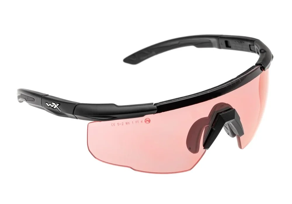 SABER ADVANCED Glas: Grå/Lys Orange/Magenta Stel: Mat Sort - Bild 1