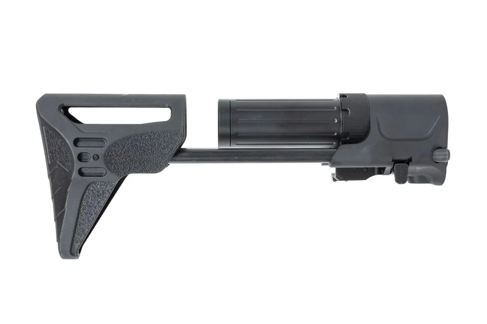 PDW stock for AR15 replicas - black - Bild 3