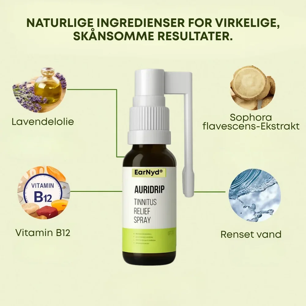 EarNyd® | Ljuddämpande Spray | Sluta med tinnitus och hör tydligt igen – på endast 7 dagar - Bild 2