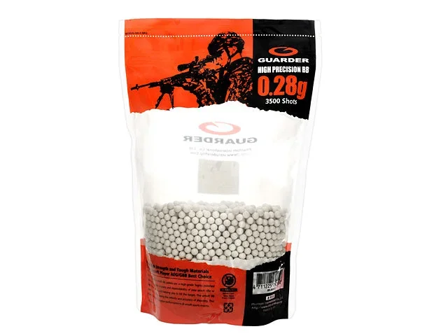 Højpræcisions BB-kugler 0,28 g – 3500 stk. i pose Højpræcisions BB-kugler 0,28 g – 3500 stk. i pose