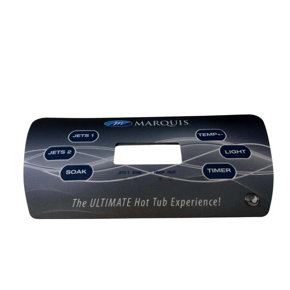 Etikett till Marquis kontrollpanel V21 (650-0759) 6 knappar 2 pump 2016+ - Bild 1