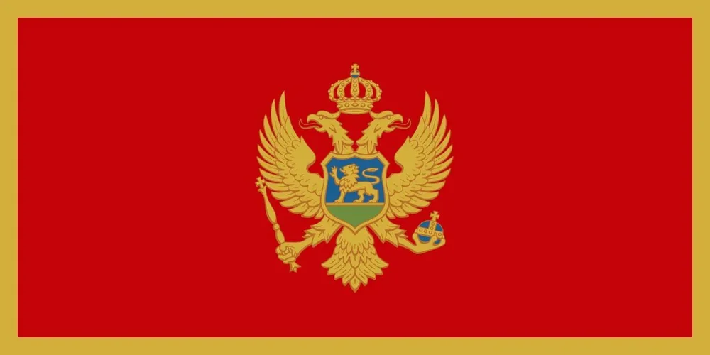 Montenegro flagga
