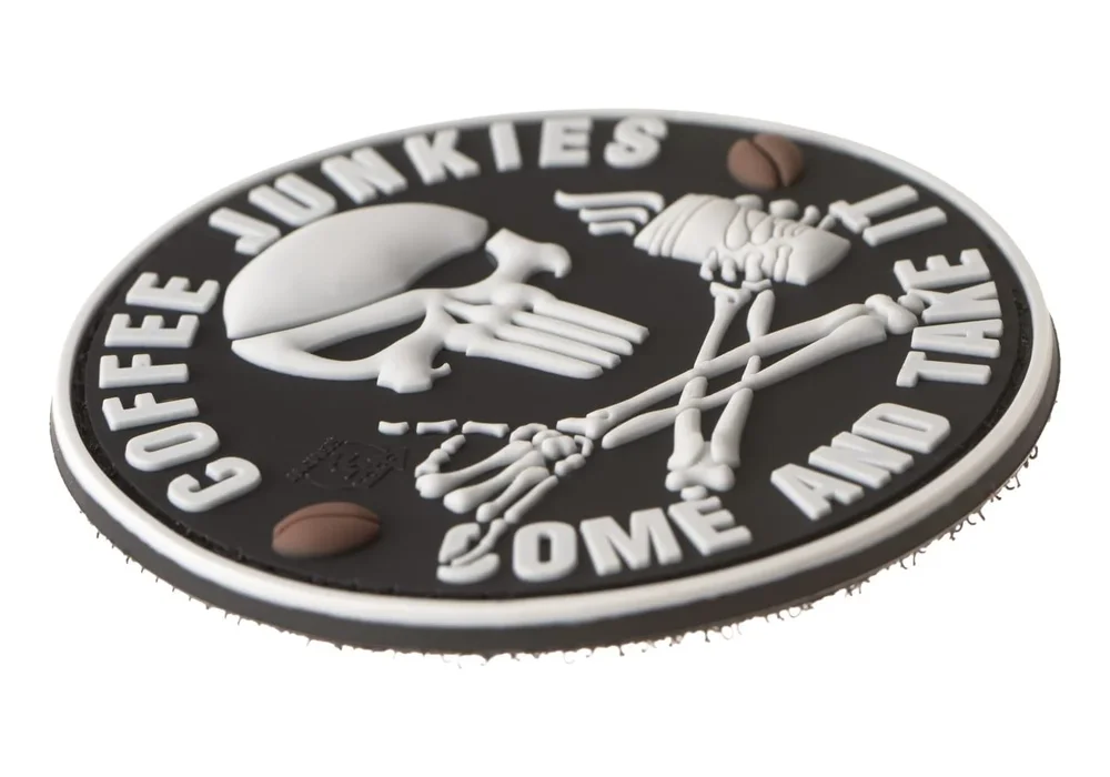 Pirat Punisher Coffee Junkies Patch - Bild 3