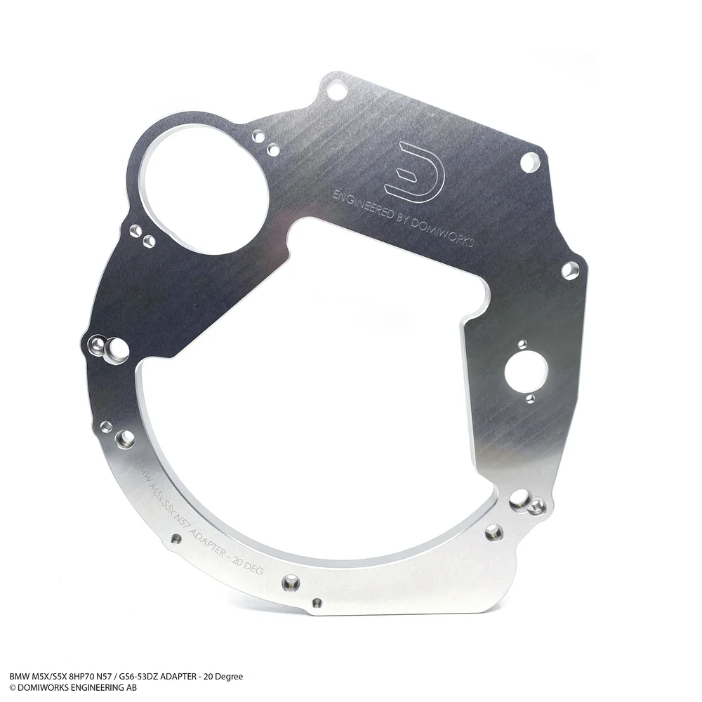 BMW M5x/S5x 8HP 45/50/70/75 N57 B57 B58 Adapter - 20 graders lutning - Bild 1