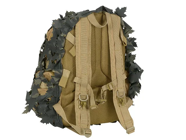 3D camouflage-rygsækovertræk, laser-cut – Multicam Black - Bild 2