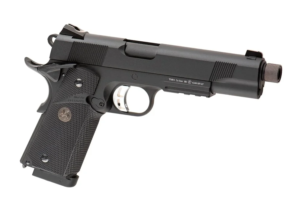 KJ Works M1911 MEU TBC Full Metal Co2 - Black - Bild 2