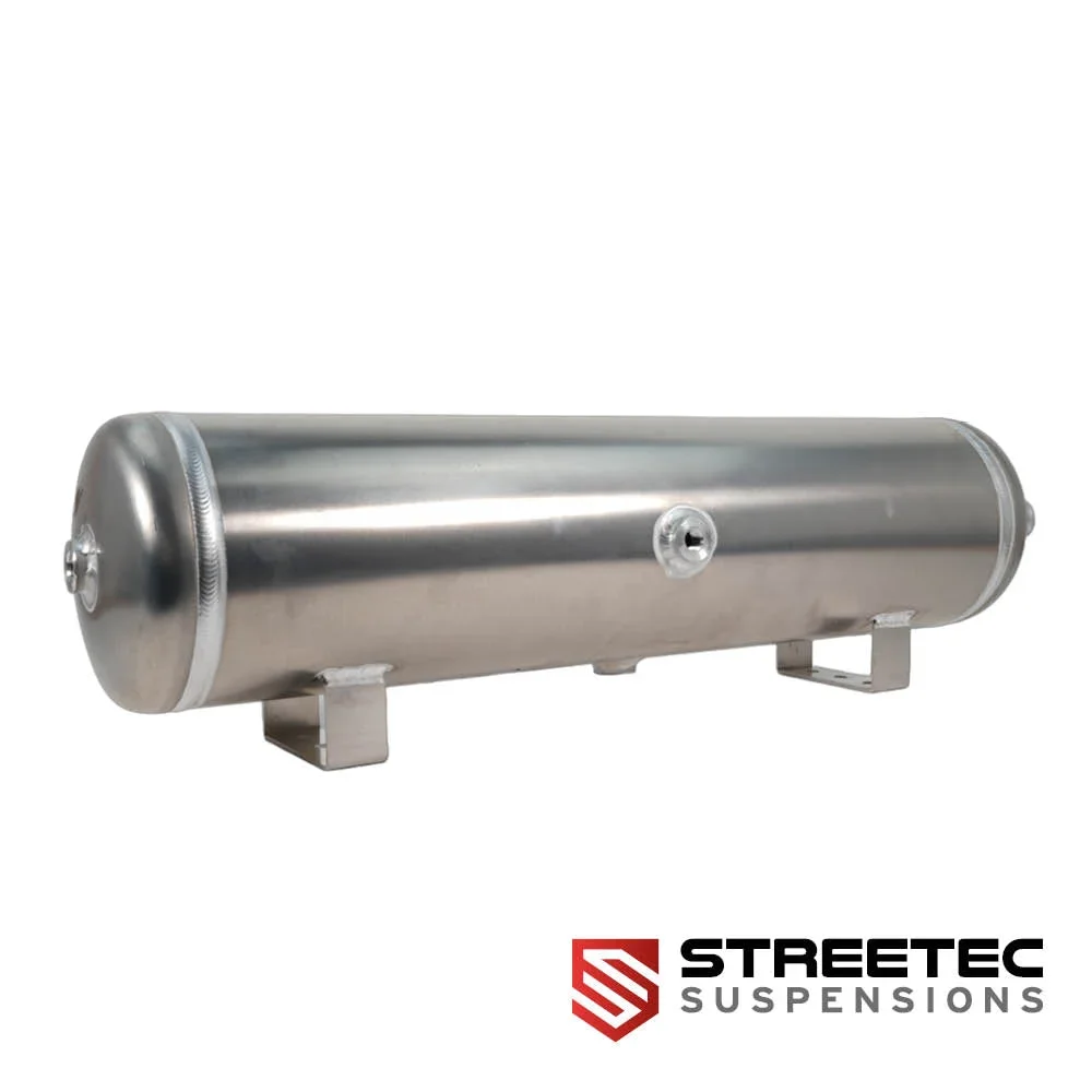 Lufttank 19l STREETEC svart/aluminium - Bild 1