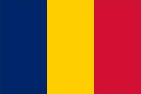 Tchad flagga