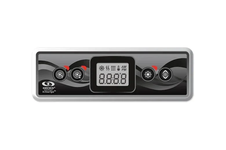 Display Gecko IN.K300-CL (2 PUMPAR) med etikett - Bild 1