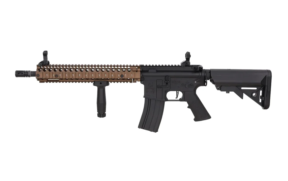Colt x Daniel Defense MK18 SA-P26 PRIME BLDC AEG Assault Rifle 14.5″ – Chaos Bronze