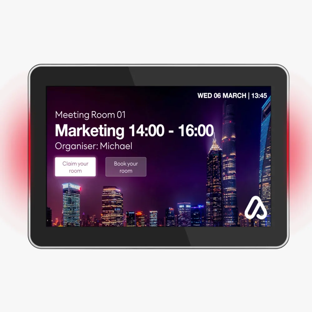 10" Conference Booking Screen PoE+ for OneDisplay - Bild 2