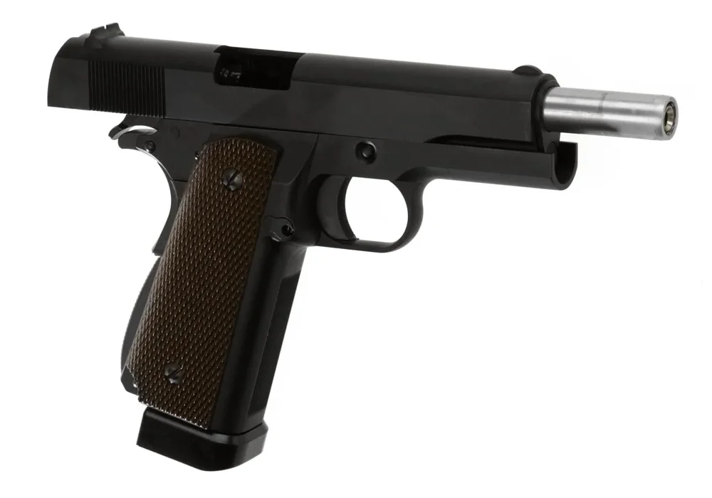 WE M1911 A1 Full Metal Co2 - Black - Bild 3
