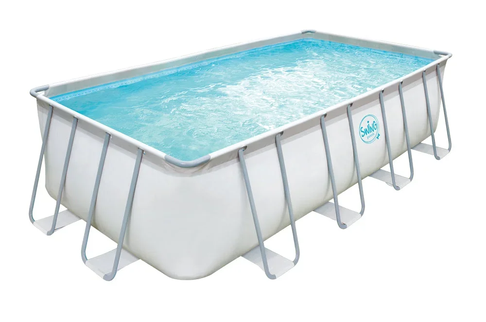 Ovanmarkpool Swing Pools Elite Rektangulär Rampool – 5.49 x 2.74 x 1.32 m Ovanmarkpool Swing Pools Elite Rektangulär Rampool – 5.49 x 2.74 x 1.32 m