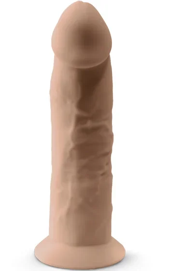 Dual Density Dildo 19 cm – Realistisk medelstor dildo i ljus hudton - Bild 2
