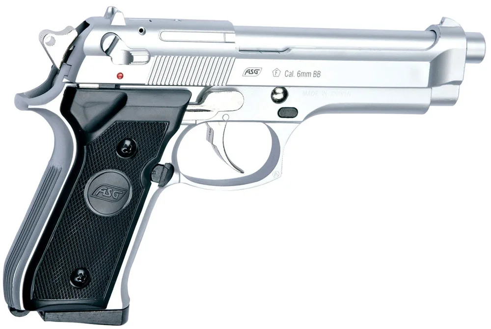 M92F Non-BlowBack Gas Pistol Silver M92F Non-BlowBack Gas Pistol Silver