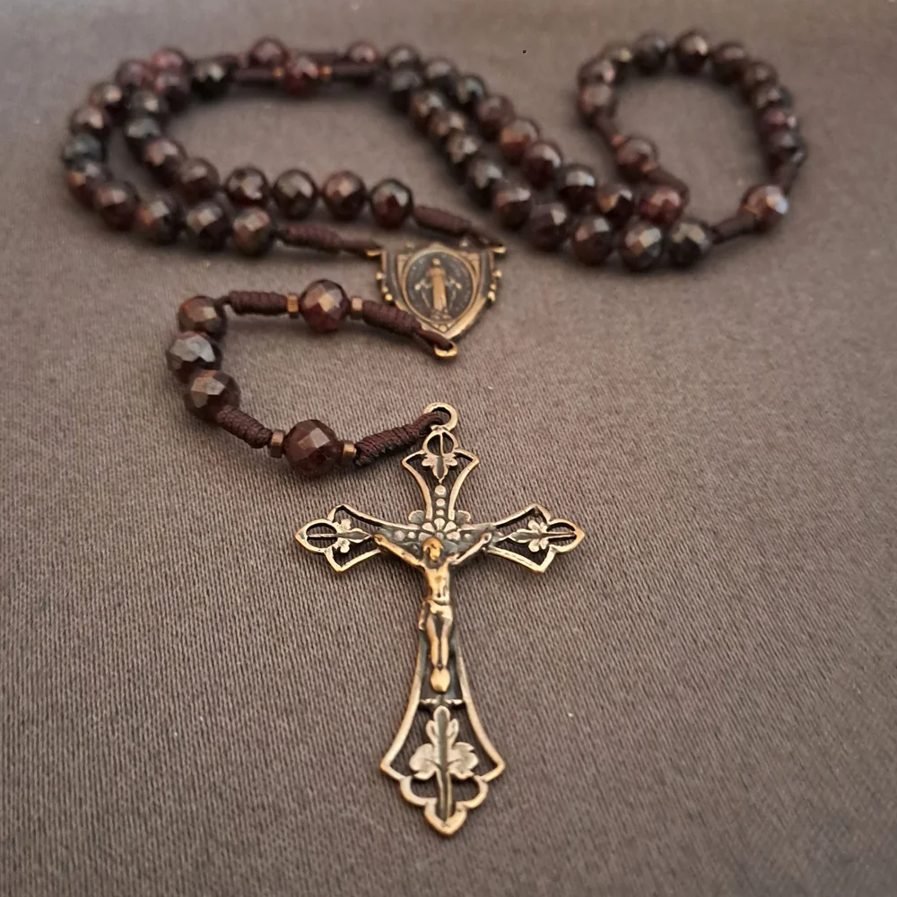 Granat Rosenkrans - Bild 1