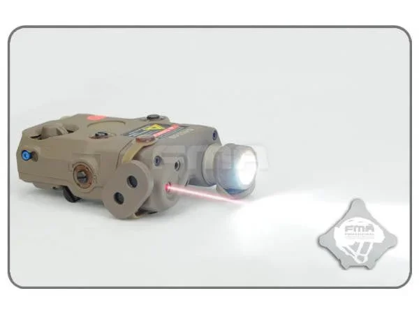 AN-PEQ-15 LA-5 Upgrade Version - LED White light + Red laser with IR Lenses Tan - Bild 2