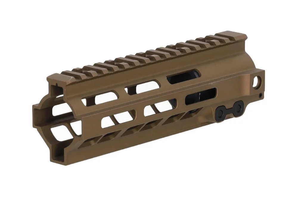 Specna Arms MK8-style M-LOK 7" mounting rail for M4/AR15 replicas - Chaos Bronze - Bild 1