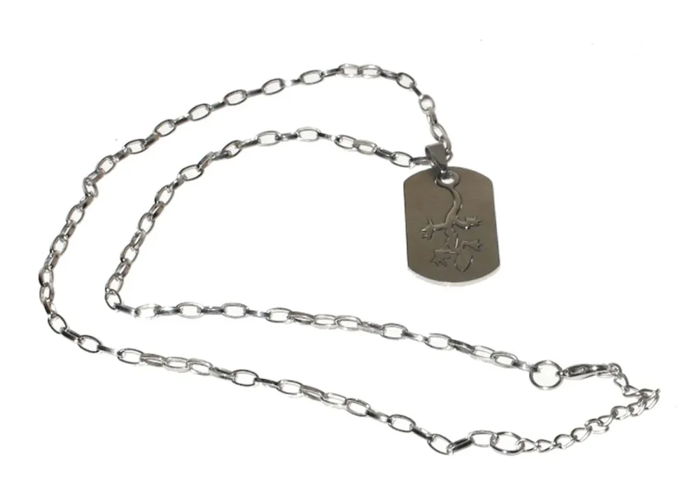 Ödla halsband - Bild 1