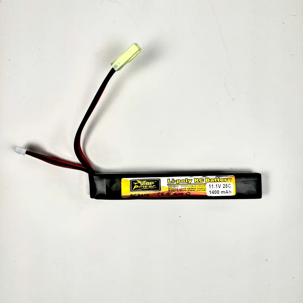 XCell LiPo Batteri 11,1V 1400mAh 25C – Lang Stick til Kolberør XCell LiPo Batteri 11,1V 1400mAh 25C – Lang Stick til Kolberør