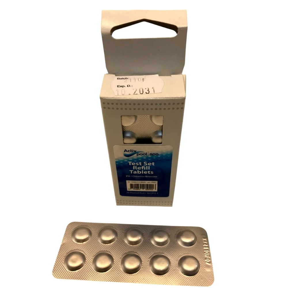 Activ Pool Test Set Refill Tabletter 30 Phenol Red 30 DFD 1 Activ Pool Test Set Refill Tabletter 30 Phenol Red 30 DFD 1