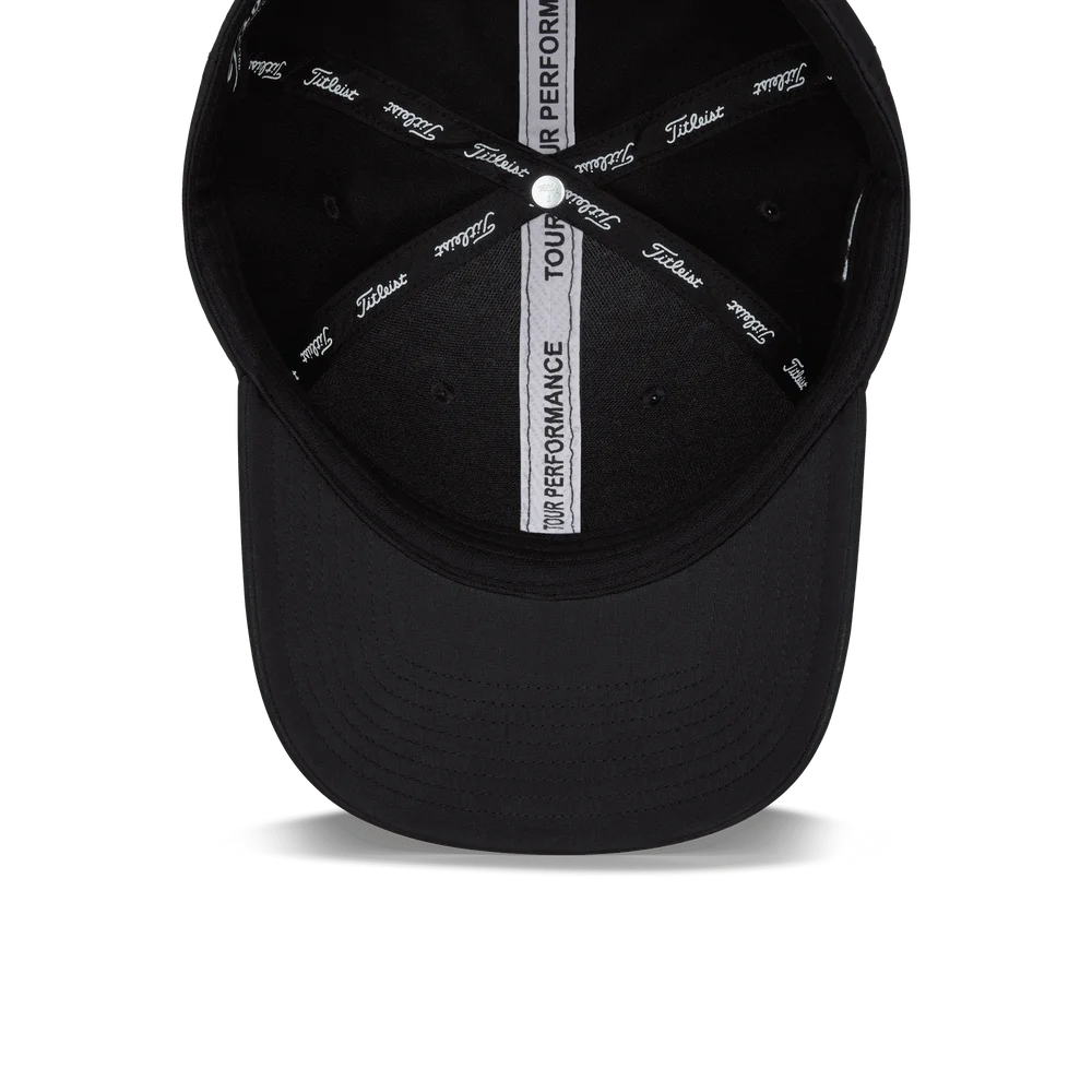 Titleist Tour Performance Black/White Golfkeps - Bild 3
