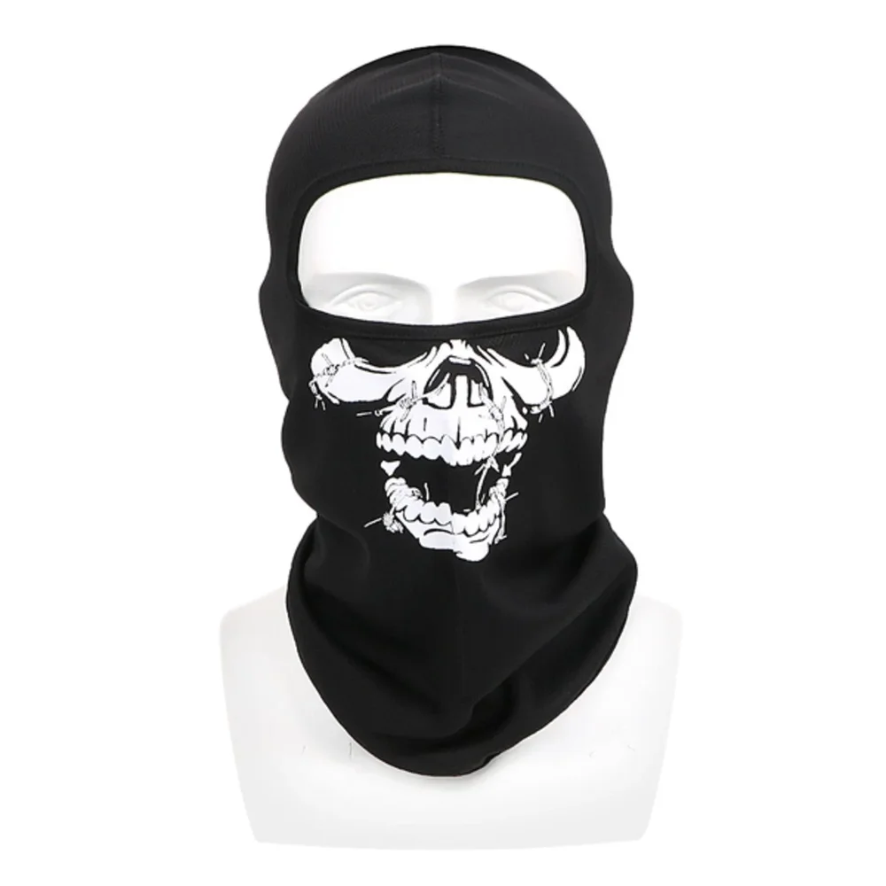 Balaclava Skidmask Döskalle Taggtråd - Bild 1