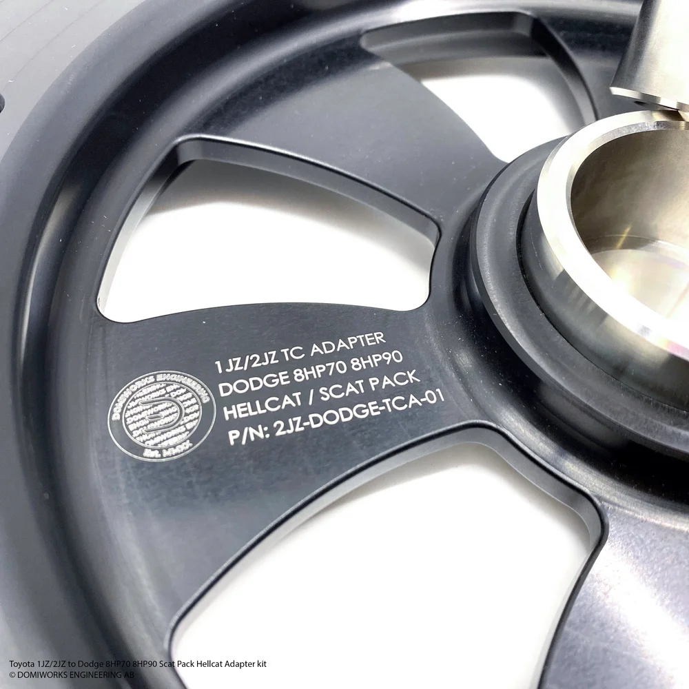 1JZ/2JZ till Dodge 8HP70 / 8HP90 / Scat Pack / Hellcat Adapter Kit - Bild 3