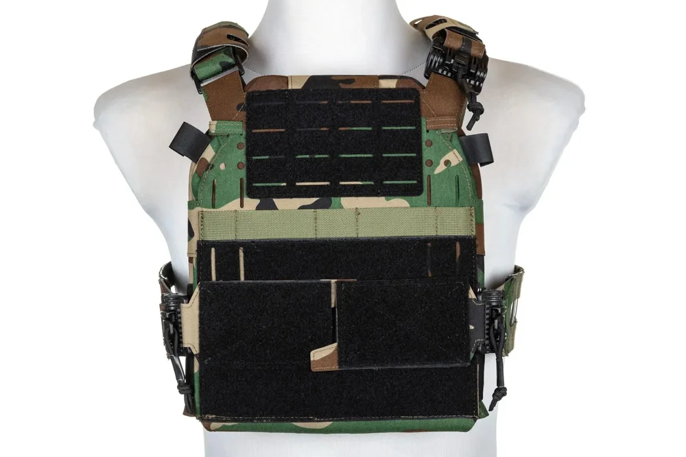 Specna Arms Tactical QR III Woodland Plate Carrier Vest - Bild 2