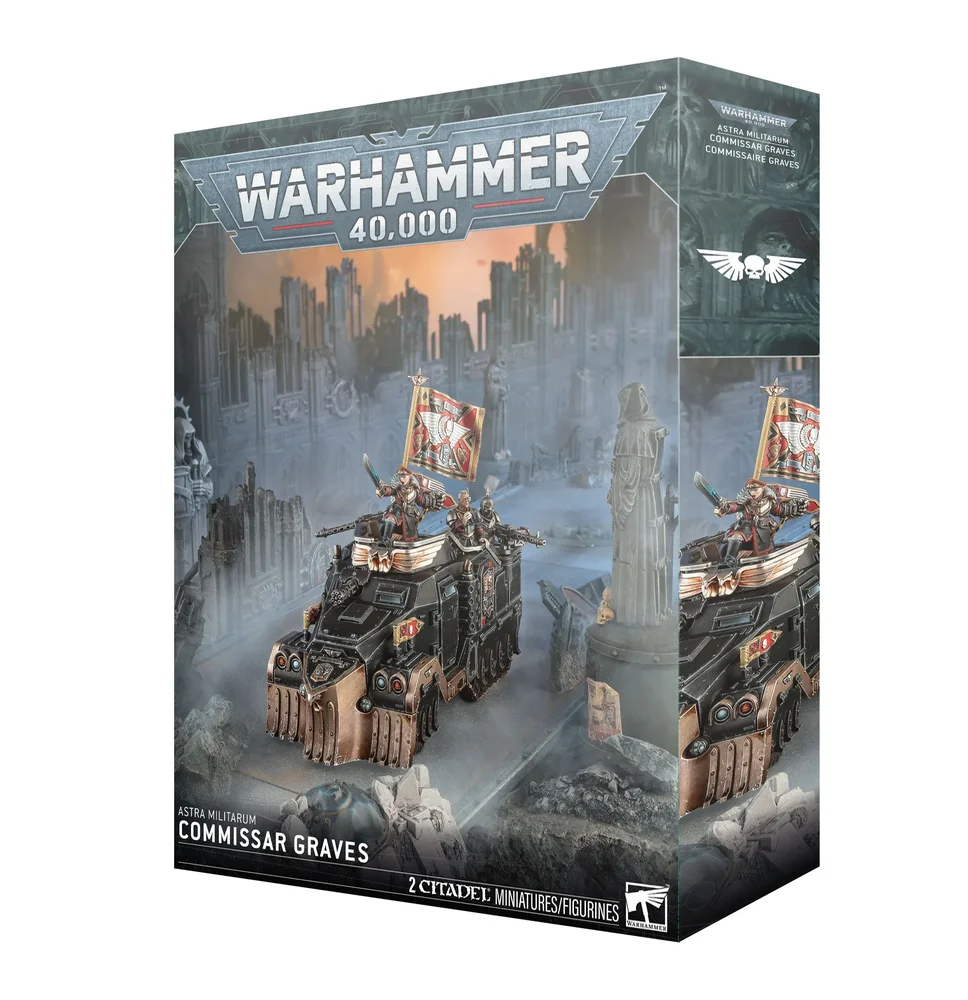 Warhammer 40K Astra Militarum Commissar Graves Warhammer 40K Astra Militarum Commissar Graves