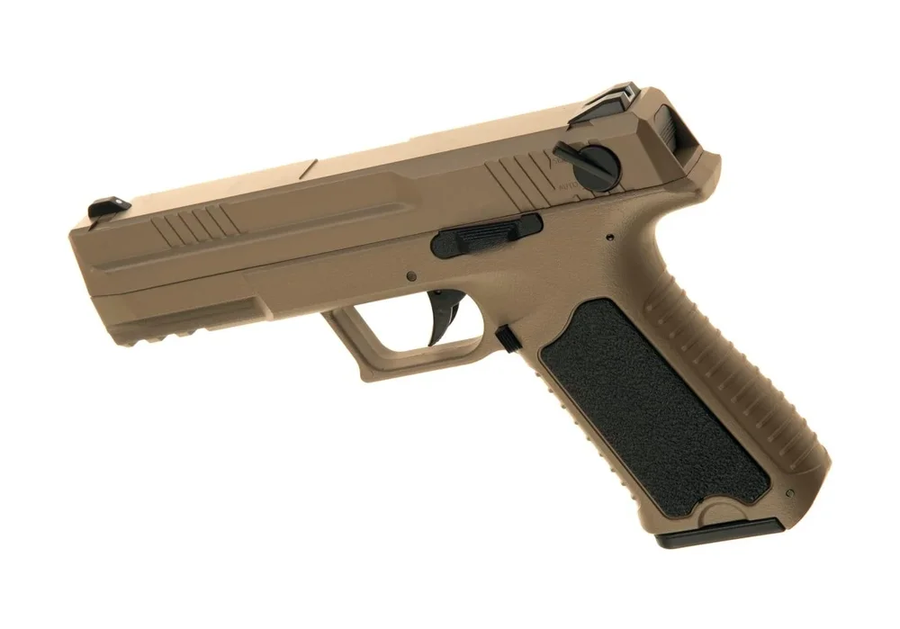 CYMA Phantom CM127 AEP El-pistol - Tan - Bild 2