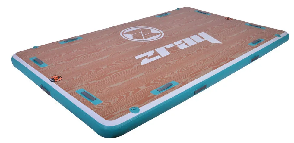 ZRAY AirDock Uppblåsbar Flytplattform 305x183 cm - Bild 2