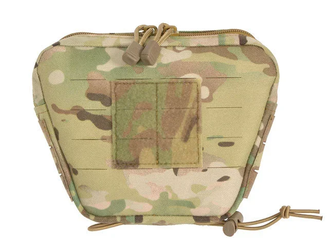 Nedre tilbehørslomme med shockcord-fastholdelse, laser-cut – Multicam - Bild 1